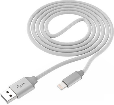 

Edfigo HYBRID (4 Feet/1.2 Meter)-High Speed, Quick Charge 2.4 Amp For All iPhones Lightning To USB & Data Sync USB Cable(White)