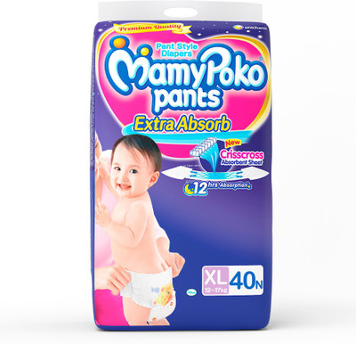 

MamyPoko Pants - XL(40 Pieces)