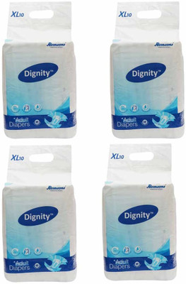 

Romsons Dignity Adult Diapers - XL(4 Pieces)