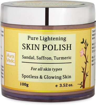 

Auravedic Pure Lightening Skin Polish with Sandal(100 g)