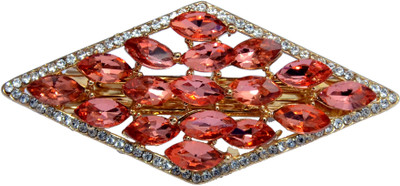 

Mansiyaorange Designer Fancy Latest Stone Hair Pin Hair Clip(Beige)