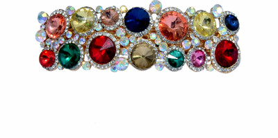 

Mansiyaorange Designer Fancy Latest Stone Hair Pin Hair Clip(Multicolor)