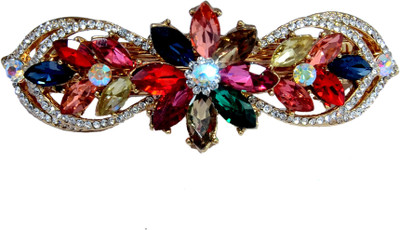 

Mansiyaorange Designer Fancy Latest Stone Hair Pin Hair Clip(Multicolor)