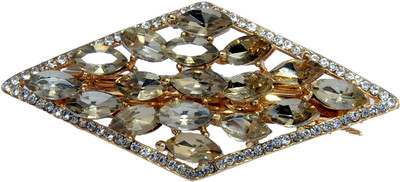 

Mansiyaorange Designer Fancy Latest Stone Hair Pin Hair Clip(Copper)