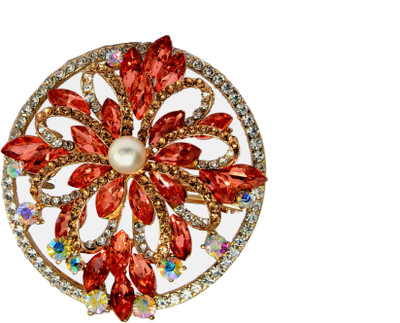 

Mansiyaorange Designer Fancy Latest Stone Hair Pin Hair Clip(Beige)