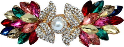 

Mansiyaorange Designer Fancy Latest Stone Hair Pin Hair Clip(Multicolor)