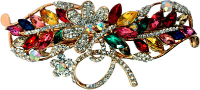 

Mansiyaorange Designer Fancy Latest Stone Hair Pin Hair Clip(Multicolor)