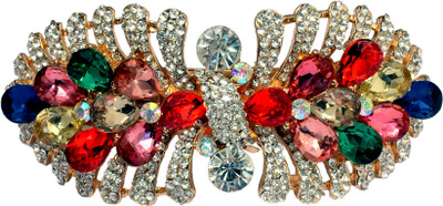 

Mansiyaorange Designer Fancy Latest Stone Hair Pin Hair Clip(Multicolor)