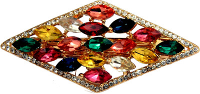 

Mansiyaorange Designer Fancy Latest Stone Hair Pin Hair Clip(Multicolor)