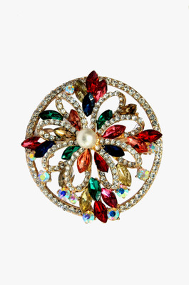 

Mansiyaorange Designer Fancy Latest Stone Hair Pin Hair Clip(Multicolor)