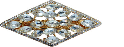 

Mansiyaorange Designer Fancy Latest Stone Hair Pin Hair Clip(White)