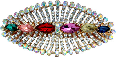 

Mansiyaorange Designer Fancy Latest Stone Hair Pin Hair Clip(Multicolor)