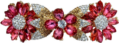

Mansiyaorange Designer Fancy Latest Stone Hair Pin Hair Clip(Beige)