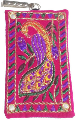 

Indias Creation Pouch Potli(Pink)