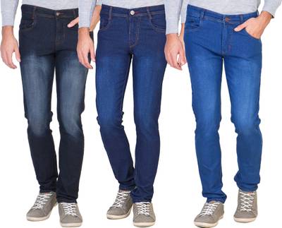 vats Slim Men's Multicolor Jeans