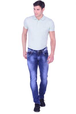 Hoffmen Regular Men's Blue Jeans