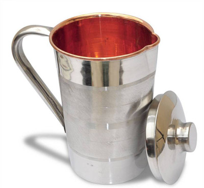 

Satyaware Steel Copper 1500 ML Water Jug(1500 L)