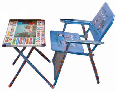 

Whinsy Solid Wood Activity Table(Finish Color - Blue)