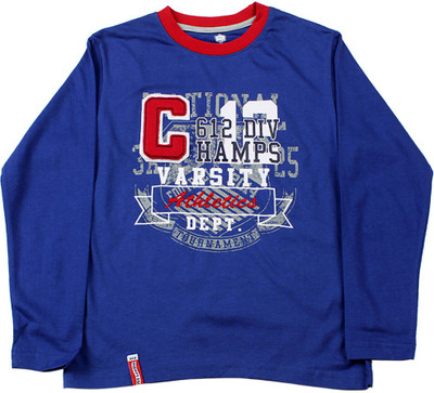 

612 League Boys Printed T Shirt, Dark royal