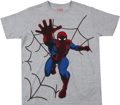 

Flying Machine Boys Solid Cotton T Shirt, Dark grey