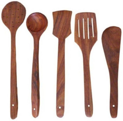 

Areesha Sales Wood Ladle(Pack of 5)