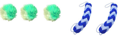 

Bajrang Loofah(Pack of 5), Multicolor