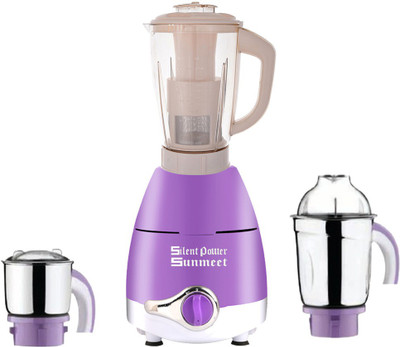 

SilentPowerSunmeet ABS Plastic LPMG17_200 750 W Juicer Mixer Grinder(Lavender, 3 Jars)