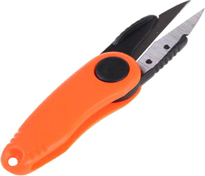 

Futaba Multipurpose Fishing Tackle Fold Scissor Utility Knife(Orange, Black)