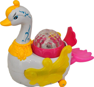 

NoVowels Lovely Swan Toy with Music and Lights(Multicolor)