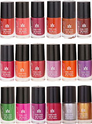 

Aroma Care Mab Quick Dry Nail Polish Set Of 18 Pcs ( Modern Shades) 0704201887 Multicolor Set-0704201887(Pack of 18)