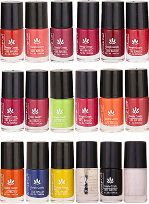 

Aroma Care Mab Quick Dry Nail Polish Set Of 18 Pcs ( Modern Shades) 0704201734 Multicolor Set-0704201734(Pack of 18)