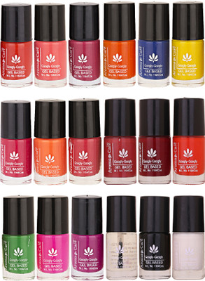 

Aroma Care Mab Quick Dry Nail Polish Set Of 18 Pcs ( Modern Shades) 0704201916 Multicolor Set-0704201916(Pack of 18)