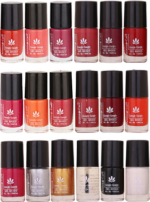 

Aroma Care Mab Quick Dry Nail Polish Set Of 18 Pcs ( Modern Shades) 0704201989 Multicolor Set-0704201989(Pack of 18)