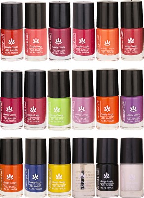 

Aroma Care Mab Quick Dry Nail Polish Set Of 18 Pcs ( Modern Shades) 0704201758 Multicolor Set-0704201758(Pack of 18)