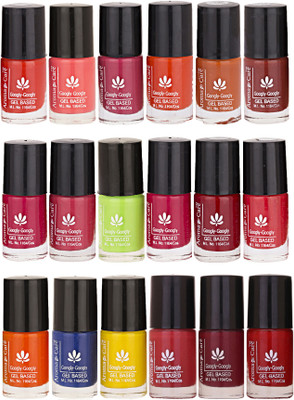 

Aroma Care Mab Quick Dry Nail Polish Set Of 18 Pcs ( Modern Shades) 0704201805 Multicolor Set-0704201805(Pack of 18)