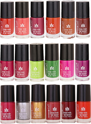 

Aroma Care Mab Quick Dry Nail Polish Set Of 18 Pcs ( Modern Shades) 0704201795 Multicolor Set-0704201795(Pack of 18)