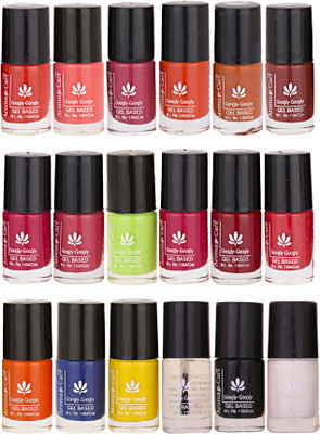 

Aroma Care Mab Quick Dry Nail Polish Set Of 18 Pcs ( Modern Shades) 0704201807 Multicolor Set-0704201807(Pack of 18)