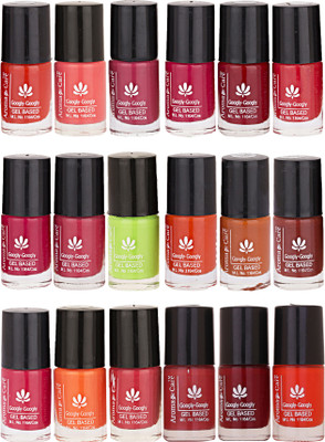 

Aroma Care Mab Quick Dry Nail Polish Set Of 18 Pcs ( Modern Shades) 0704201725 Multicolor Set-0704201725(Pack of 18)