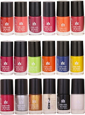 

Aroma Care Mab Quick Dry Nail Polish Set Of 18 Pcs ( Modern Shades) 0704201761 Multicolor Set-0704201761(Pack of 18)