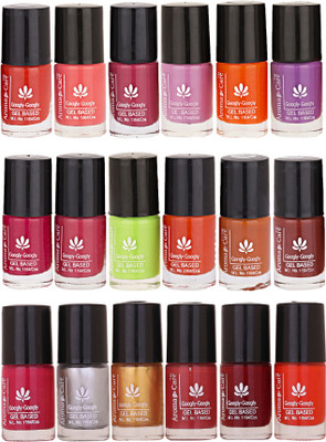 

Aroma Care Mab Quick Dry Nail Polish Set Of 18 Pcs ( Modern Shades) 0704201839 Multicolor Set-0704201839(Pack of 18)