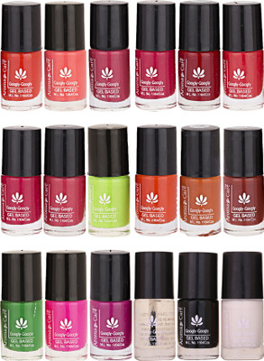 

Aroma Care Mab Quick Dry Nail Polish Set Of 18 Pcs ( Modern Shades) 0704201771 Multicolor Set-0704201771(Pack of 18)