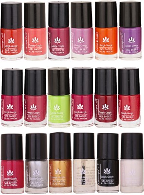 

Aroma Care Mab Quick Dry Nail Polish Set Of 18 Pcs ( Modern Shades) 0704201820 Multicolor Set-0704201820(Pack of 18)