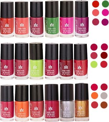 

Aroma Care Mab Quick Dry Nail Polish Set Of 18 Pcs ( Modern Shades) 0704201701 Multicolor Set-0704201701(Pack of 18)