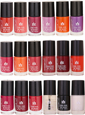 

Aroma Care Mab Quick Dry Nail Polish Set Of 18 Pcs ( Modern Shades) 0704201944 Multicolor Set-0704201944