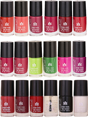 

Aroma Care Mab Quick Dry Nail Polish Set Of 18 Pcs ( Modern Shades) 0704201784 Multicolor Set-0704201784(Pack of 18)
