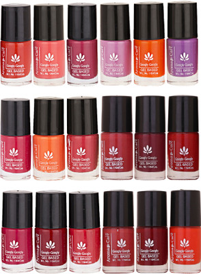

Aroma Care Mab Quick Dry Nail Polish Set Of 18 Pcs ( Modern Shades) 0704201942 Multicolor Set-0704201942(Pack of 18)