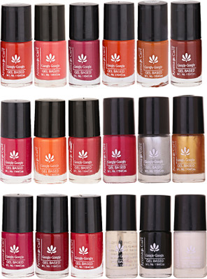 

Aroma Care Mab Quick Dry Nail Polish Set Of 18 Pcs ( Modern Shades) 0704201931 Multicolor Set-0704201931(Pack of 18)