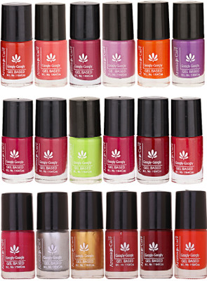 

Aroma Care Mab Quick Dry Nail Polish Set Of 18 Pcs ( Modern Shades) 0704201819 Multicolor Set-0704201819(Pack of 18)