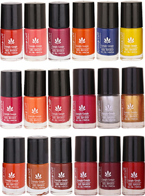 

Aroma Care Mab Quick Dry Nail Polish Set Of 18 Pcs ( Modern Shades) 0704201965 Multicolor Set-0704201965(Pack of 18)