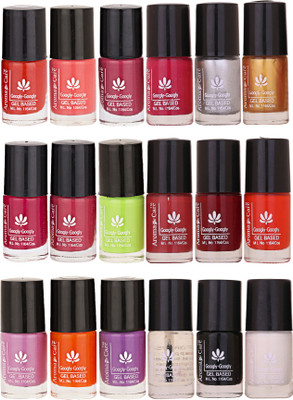 

Aroma Care Mab Quick Dry Nail Polish Set Of 18 Pcs ( Modern Shades) 0704201862 Multicolor Set-0704201862(Pack of 18)
